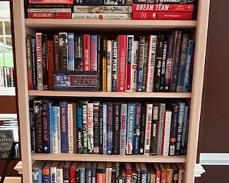 Lots of high quality bookshelves made of virgin wood