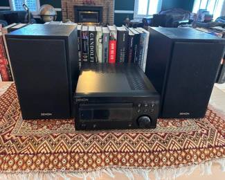 Denon stereo system