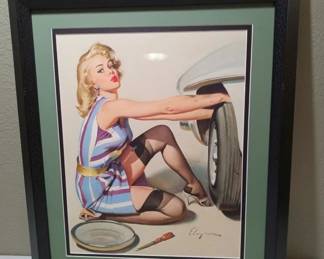 Quick Change By Gail Elvgren