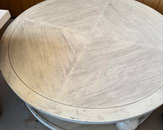 Large round table