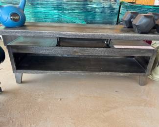 Coffee Table and weights
