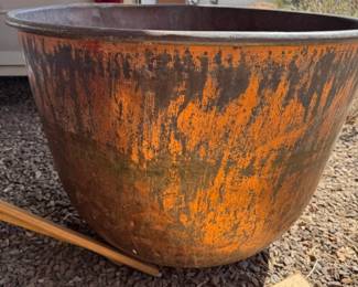 Large Copper Pot