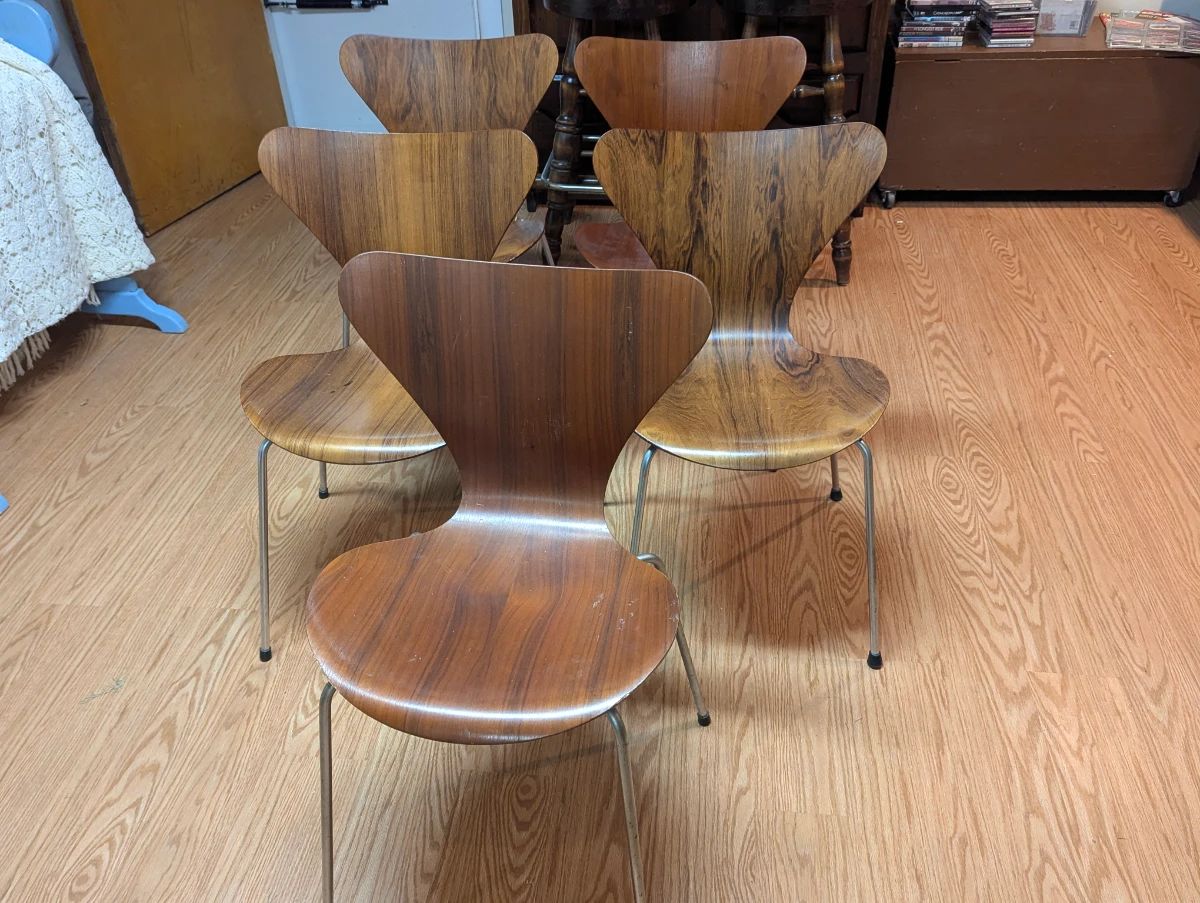 1960s Fritz Hansen mcm chairs