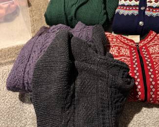 Handmade sweaters