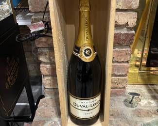 3 liter duval leroy champaigne collectors bottle