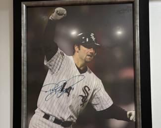 Paul Konerko, signed pic 