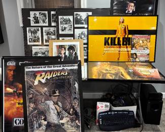 movie posters, electronics