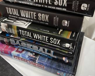 total white sox huge coffee table books