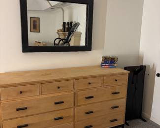 room and board dresser and mirror