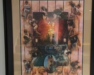 white sox framed pic