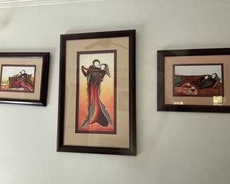 Signed Art by Aaron Reed.