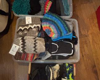 hats gloves