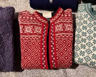 Dale of Norway sweaters