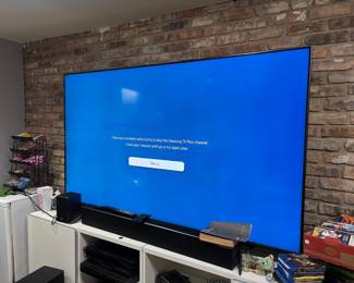85”  Samsung qled tv 