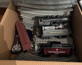 Two sets of Lionel trains Pennsylvania flyer