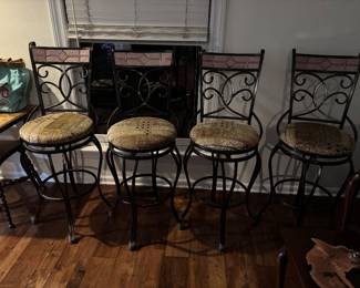 set of four barstools