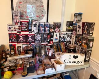 White Sox Bobble Heads, over 50. 