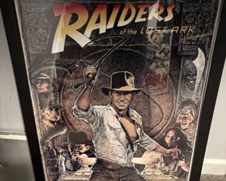 raiders of the lost arc movie poster