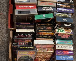 vhs tapes