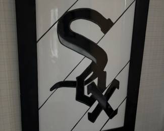 stain glass, yes, stain glass white sox custom piece