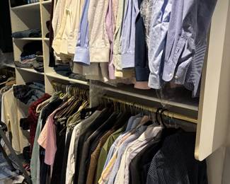 Men’s formal clothing, very youthful average sized