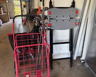 Sporting good cart 
