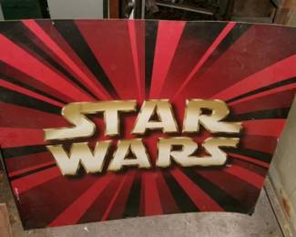 STAR WARS LOBBY SIGN
