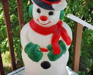 BLOW MOLD SNOWMAN