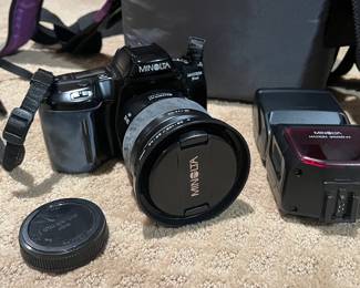 Minolta 3xi SLR camera