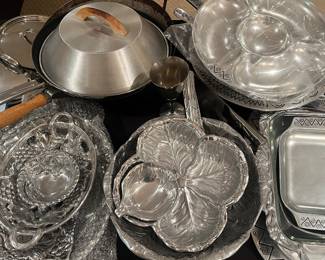 Wilton Armetale metal serveware