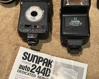 SUNPAK flash attachment