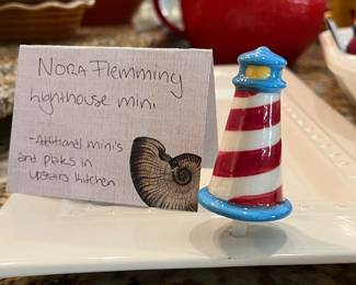 Nora Flemming rare lighthouse mini