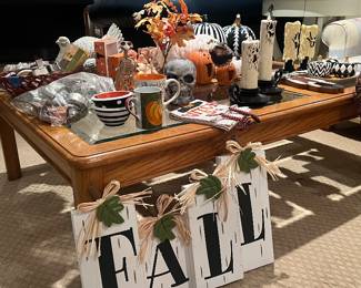 Halloween and fall decor