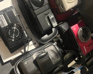 Olympus, Nikon, Canon film and digital
