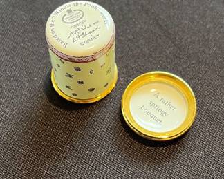 Halcyon Days “Piglet” pill box