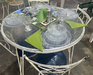 Vintage patio set