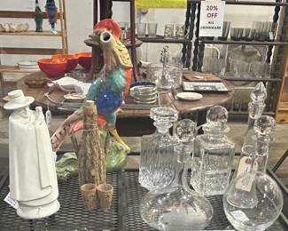 Cool barware and unique decanters