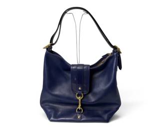 Purple Leather shoulder bag