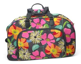 Vera Bradley luggage on wheels