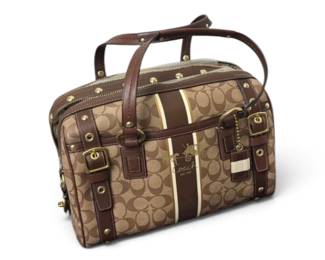 Coach Heritage Stripe bag