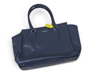 Coach leather handbag