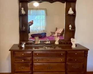 DRESSER WITH MIRROR