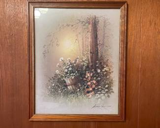 VINTAGE ANDRES ORPINAS PRINT
