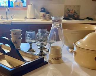 MORE PFALTZGRAFF DISHES & STEMWARE-PATTERN VILLAGE
