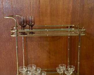 MCM BAR CART