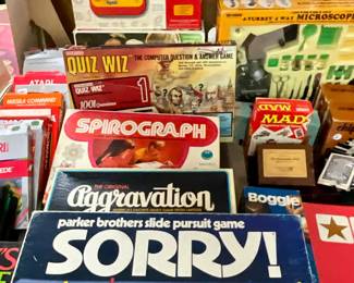 Vintage board games 