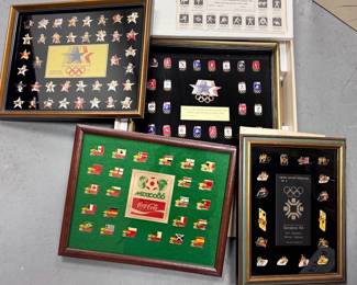 80’s Olympic pin collections 