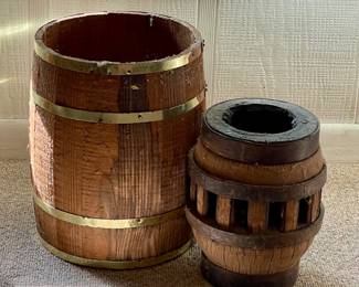 NAIL KEG, WAGON WHEEL HUB