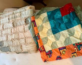HANDMADE QUILTS AND TOPPERS