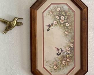 MCM PRINT, BRASS BIRD